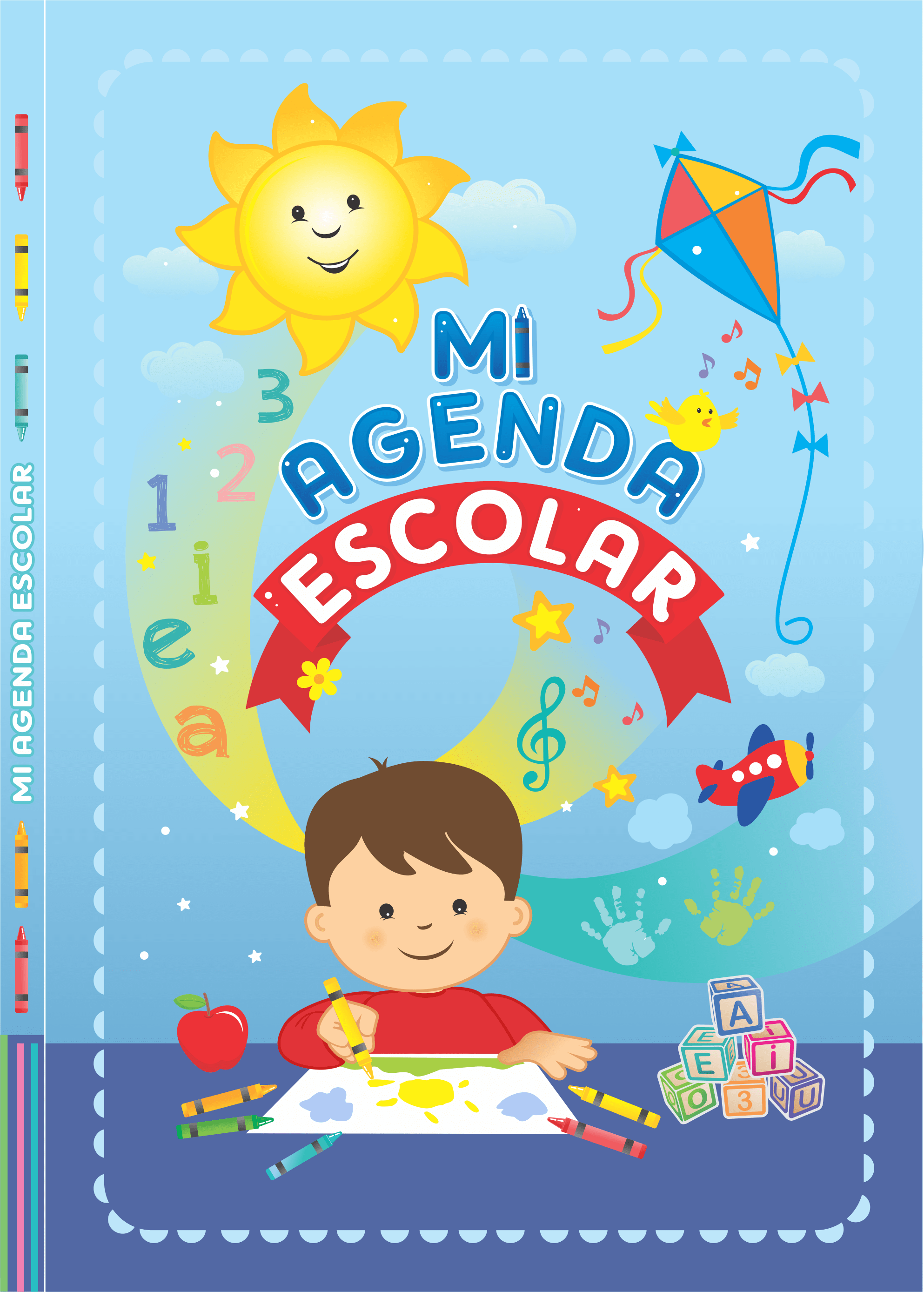 Agenda de comunicación para niños de educación inicial