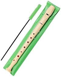 FLAUTA HOHNER 9508 COLOR MARFIL FUNDA VERDE