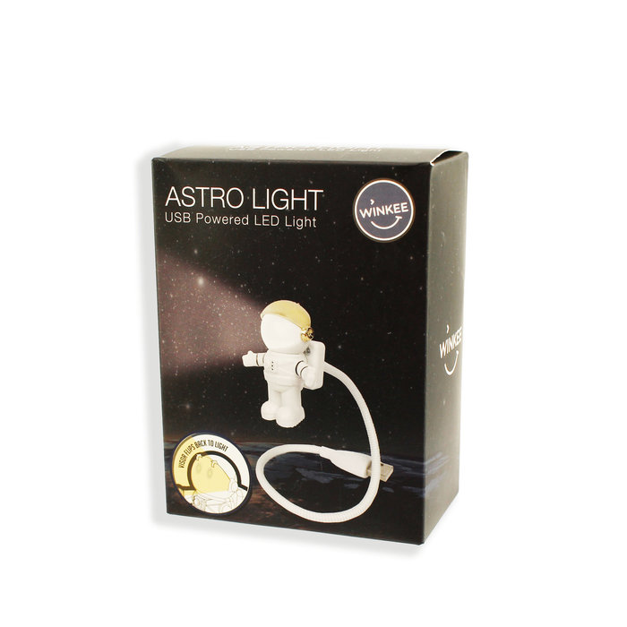 LAMPARA DE LECTURA ASTRONAUTA POR USB
