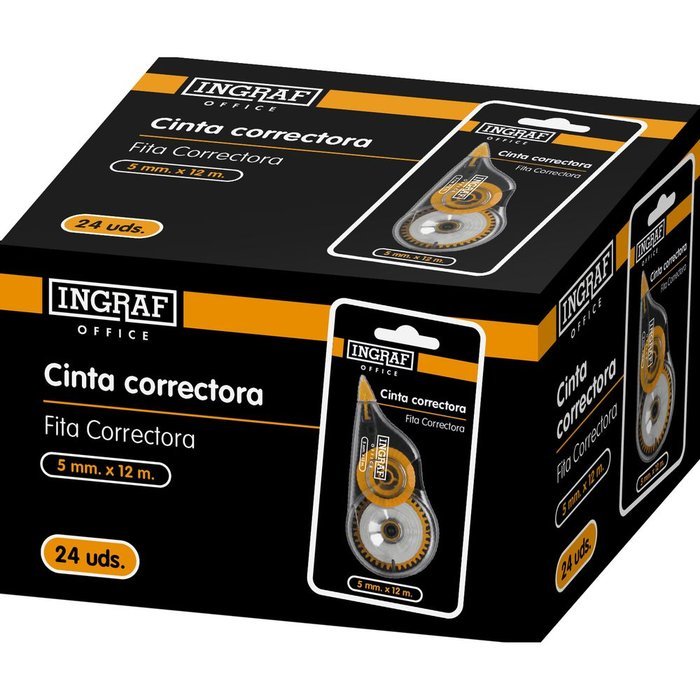 CORRECTOR CINTA OFFICE CLUB 12M