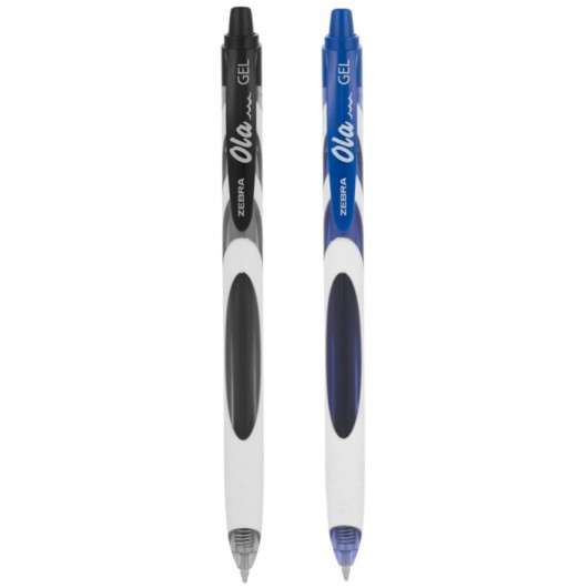 BOLIGRAFO ZEBRA OLA GEL 0,7 NEGRO