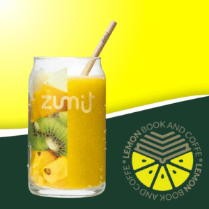 Granizado Tropical Heaven con melón, mango, kiwi y piña en Lemon Book and Coffe