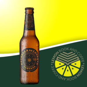 Cerveza Levante Tostada en vaso en Lemon Book and Coffe