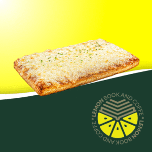 Focaccia 4 Quesos en Lemon Book and Coffe.