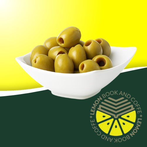 Aceitunas, snack de picoteo en Lemon Book and Coffe