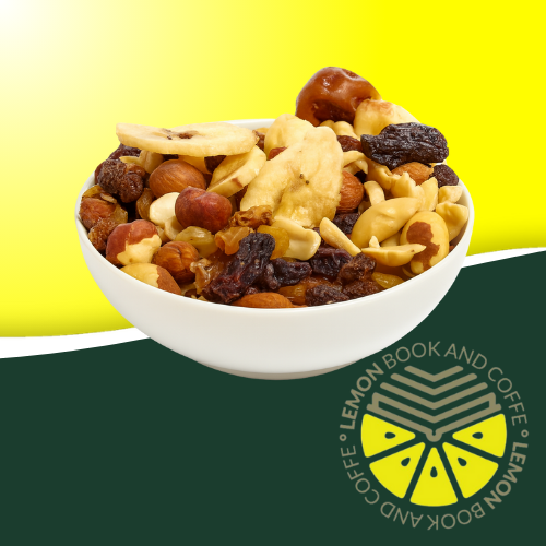 Mezcla de frutos secos, snack de picoteo en Lemon Book and Coffe