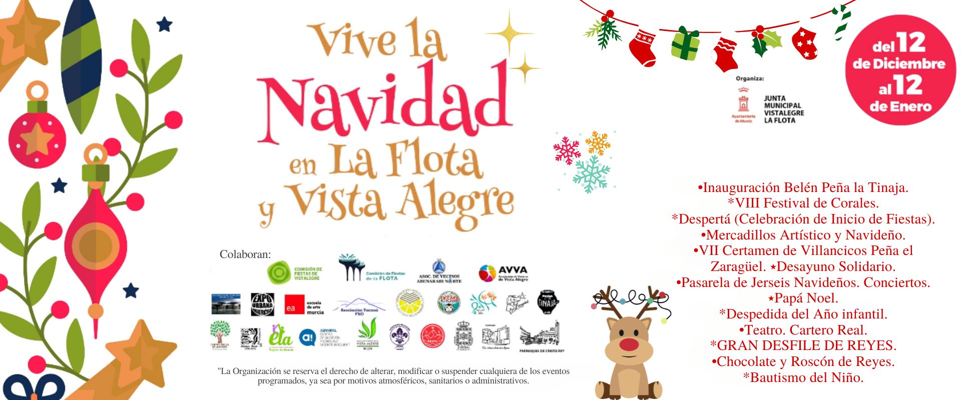 Vive la Navidad en La Flota: Una programación mágica para toda la familia
