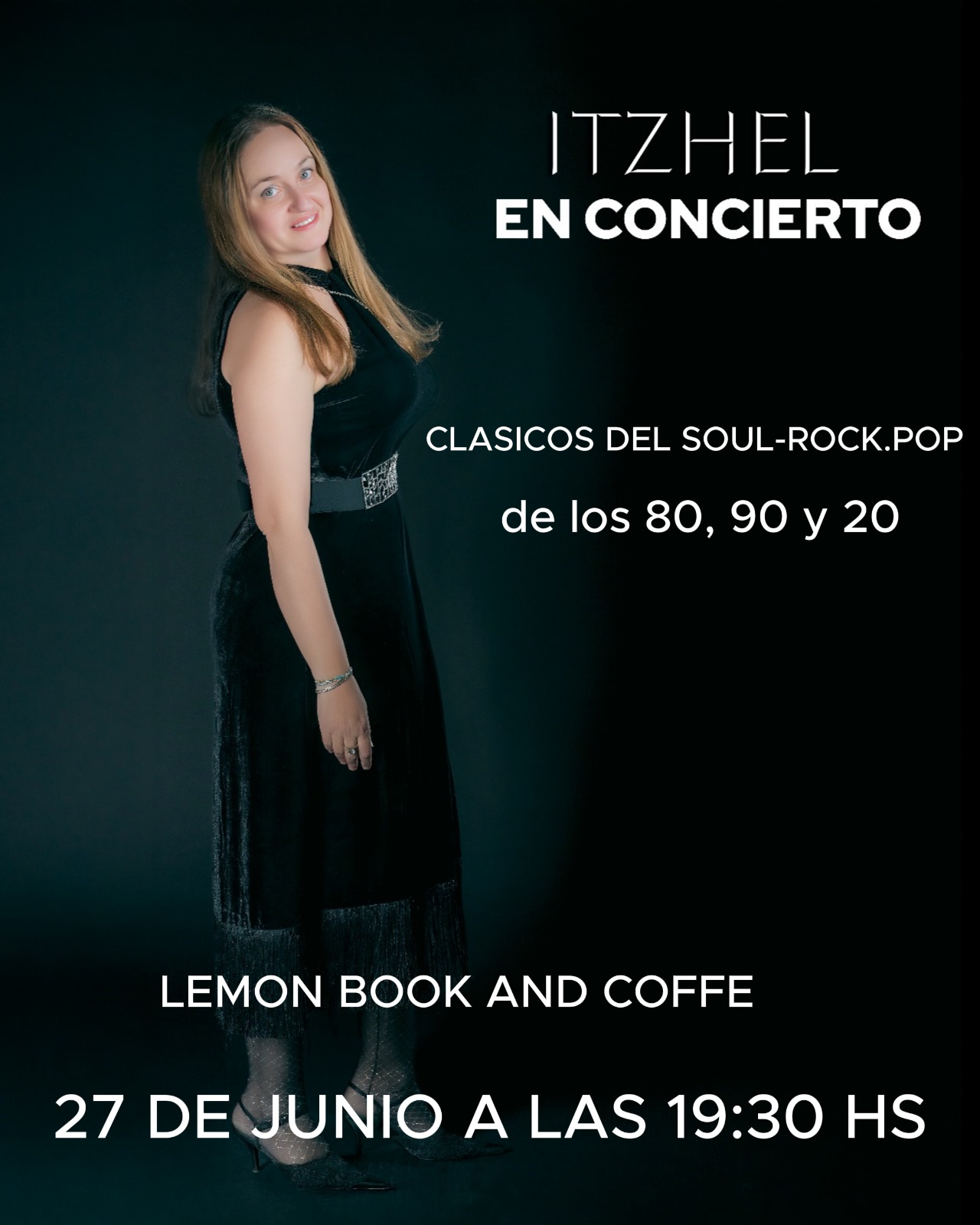 Itzhel en concierto – Lemon Book and Coffe, Murcia